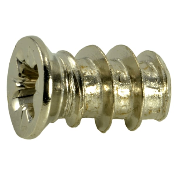 Midwest Fastener Wood Screw, M6.3, 10.5 mm, Nickel Steel Flat Head Phillips Drive, 45 PK 35983 - main